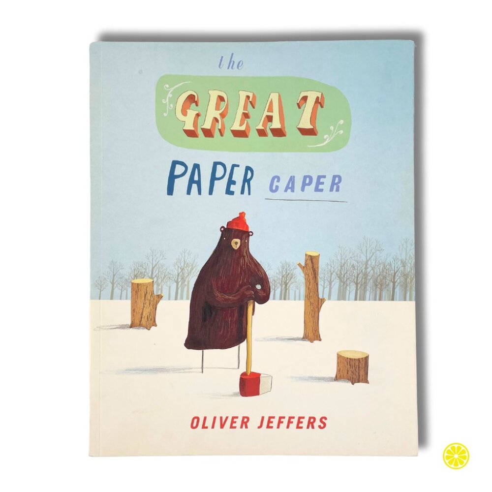🍋 4/$20 The Great Paper Caper | Kids Books Childrens Books